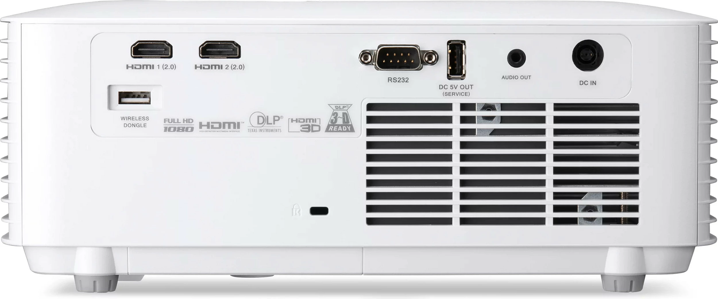 Projektor Acer PL2520pi Vero, Full HD 1080p, Laser 4000 ANSI lumens, 3D, i bardhë