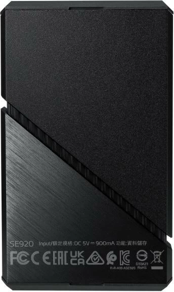 SSD i jashtëm Adata SE920, 4TB, USB4 Type-C, i zi