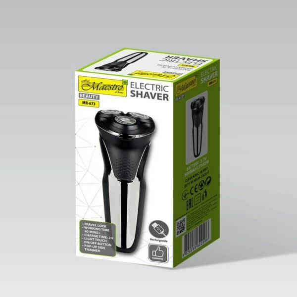 Makinë rroje Maestro MR-673, USB, e zezë
