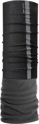 Tub fleece multifunksional LAHTI PRO L1030600 me shirita reflektues, black-grey