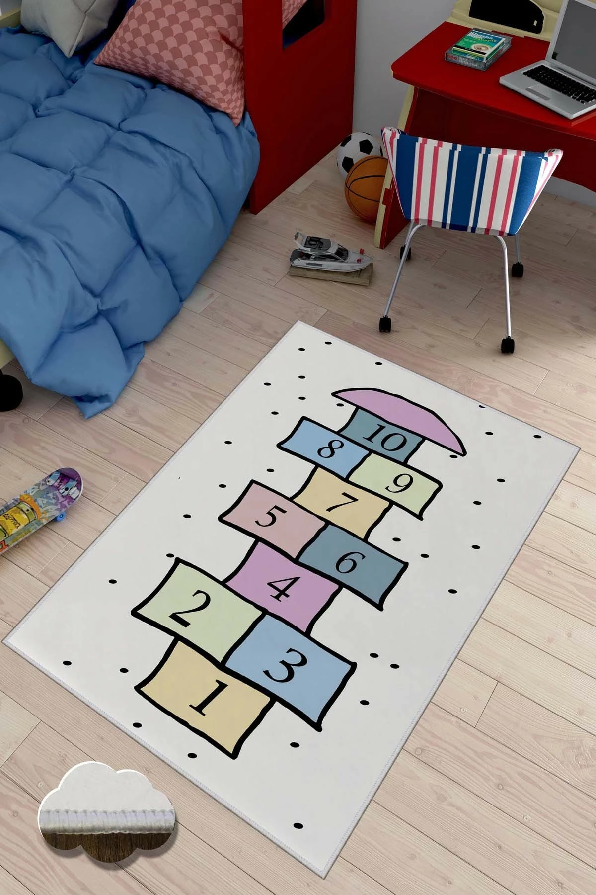 Qilim multingjyrësh për fëmijë, Conceptum Hypnose, HMNT508, 160x230cm