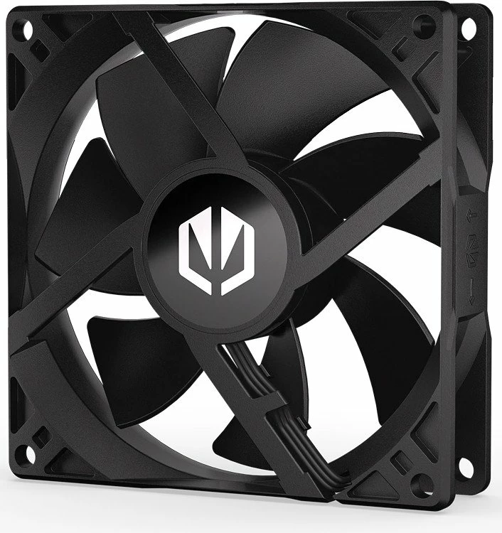 Ventilator për kasë PC Endorfy Zephyr 92 (EY4A018) 92mm, 1900 rpm, 3-pin, 1 copë, zi