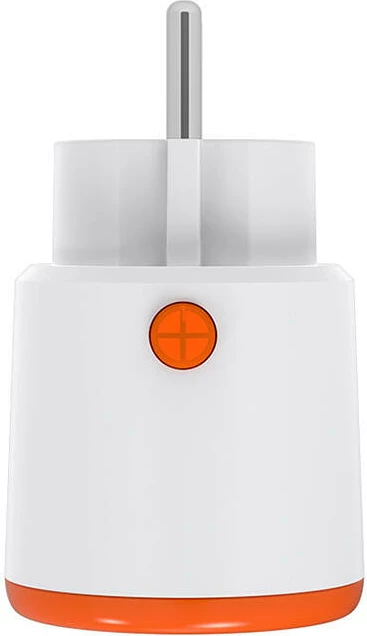 Prizë e mençur Neo NAS-WR15BH Zigbee, për Apple HomeKit, Google Home, Alexa, Tuya, e bardhë-portokalli