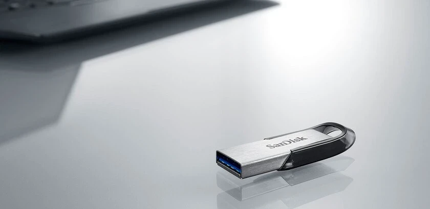 USB flash drive SanDisk Ultra Flair 512 GB, Silver