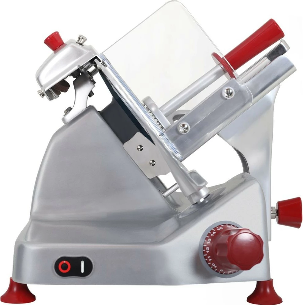 Prerëse elektrike Berkel Pro Line XS25, 25cm, çelik inox, gri/kuqe