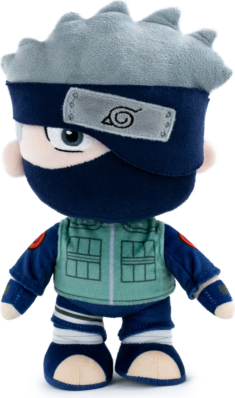 Lodër pelushi Barrado Naruto Kakashi, blu/gjelbër
