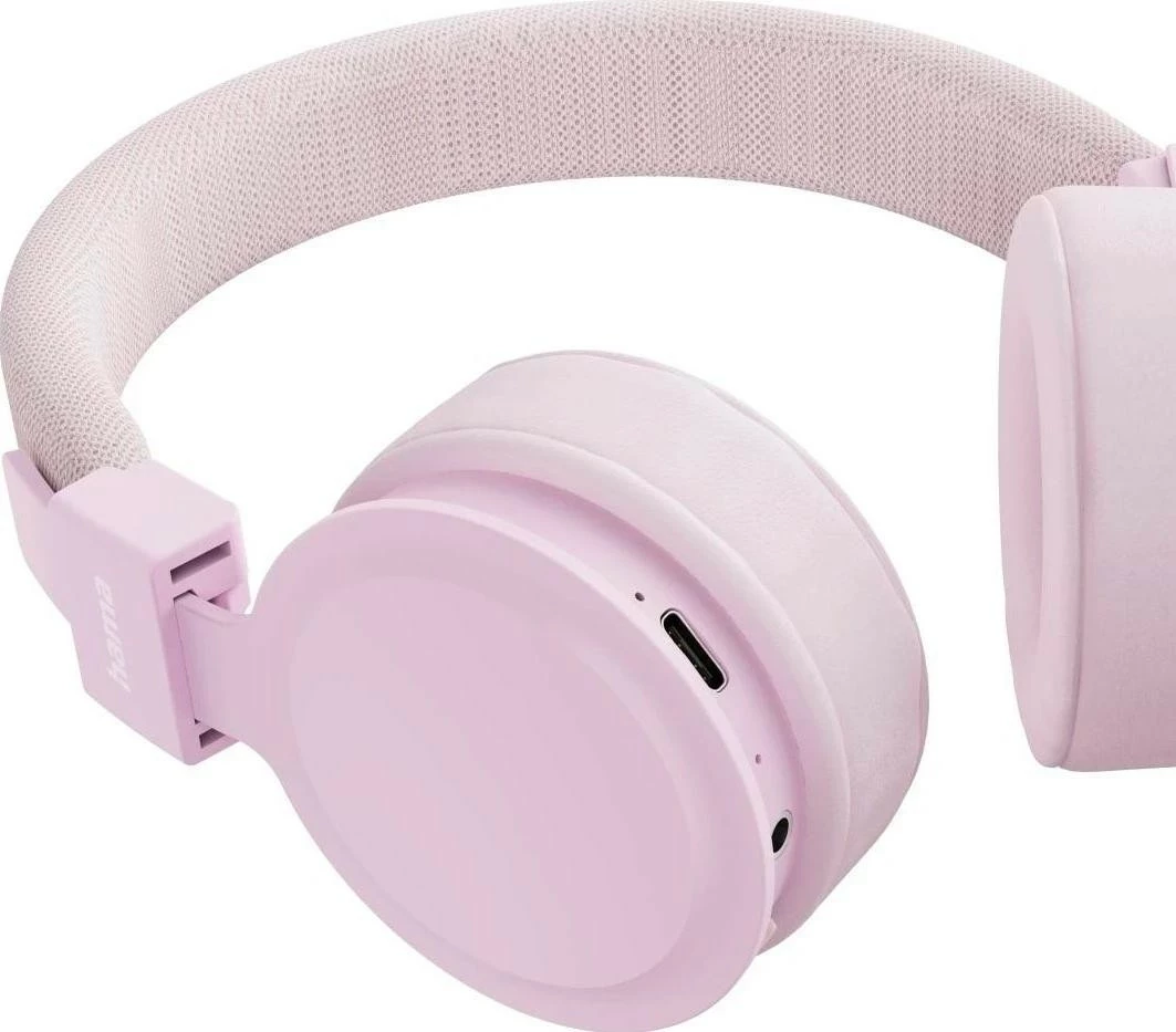 Kufje Hama Freedom Lit III, pa tela, Bluetooth, rozë