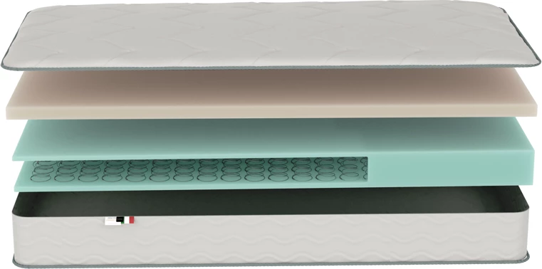 Dyshek Nouve Blanc Silver 90x200 cm