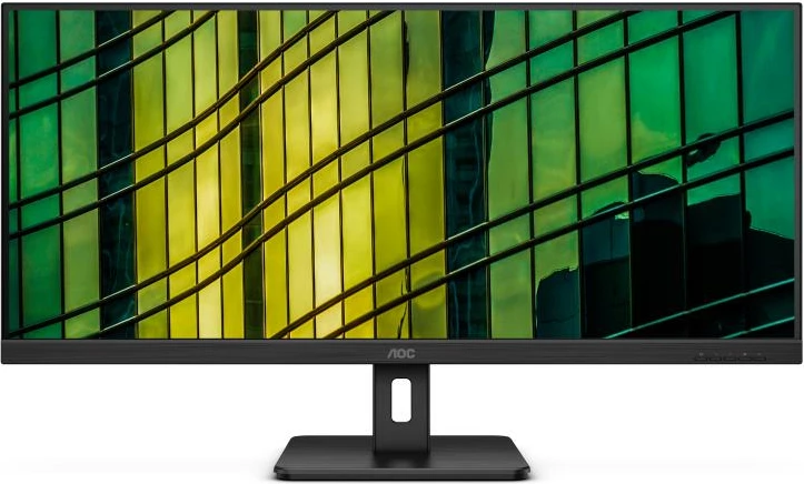 Monitor AOC U34E2M 34" VA WQHD 21:9 me HDMI/DP, e zezë