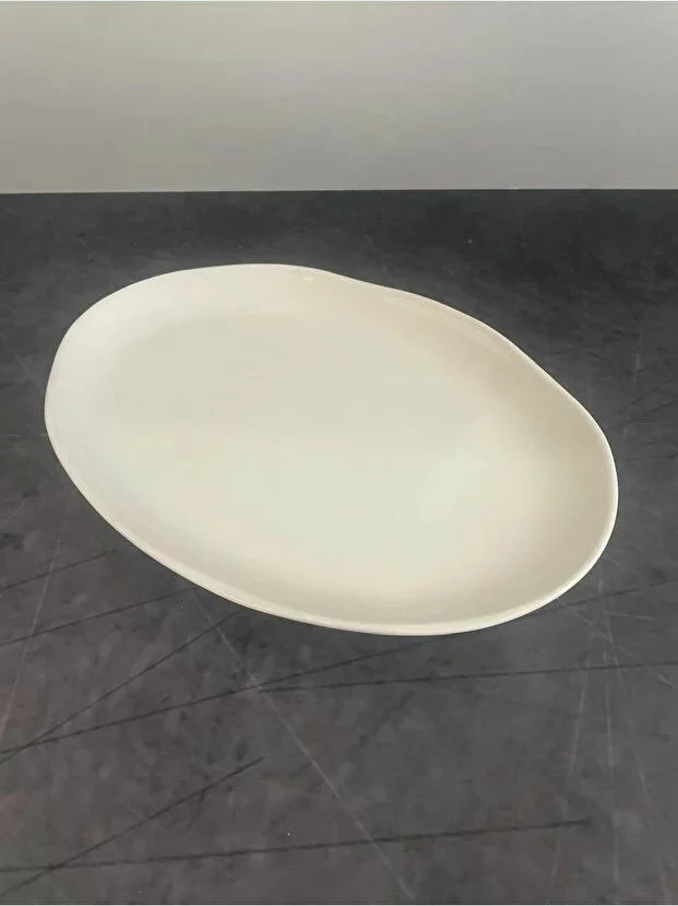 Pjatë porcelani Hermia Concept, SEASHELL665, e bardhë