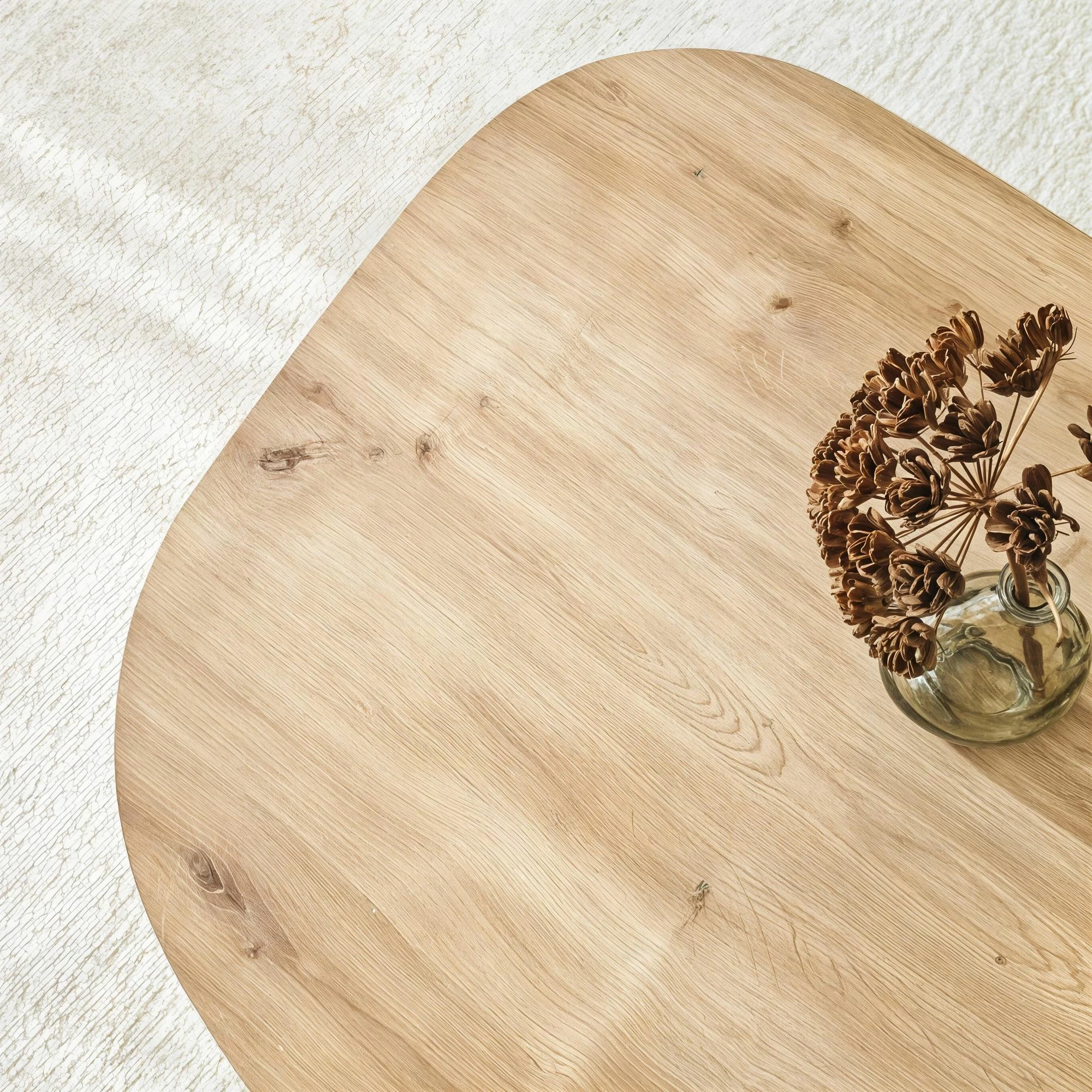 Tavolinë e ulët Hanah Home, ngjyrë lisi Sapphire Oak