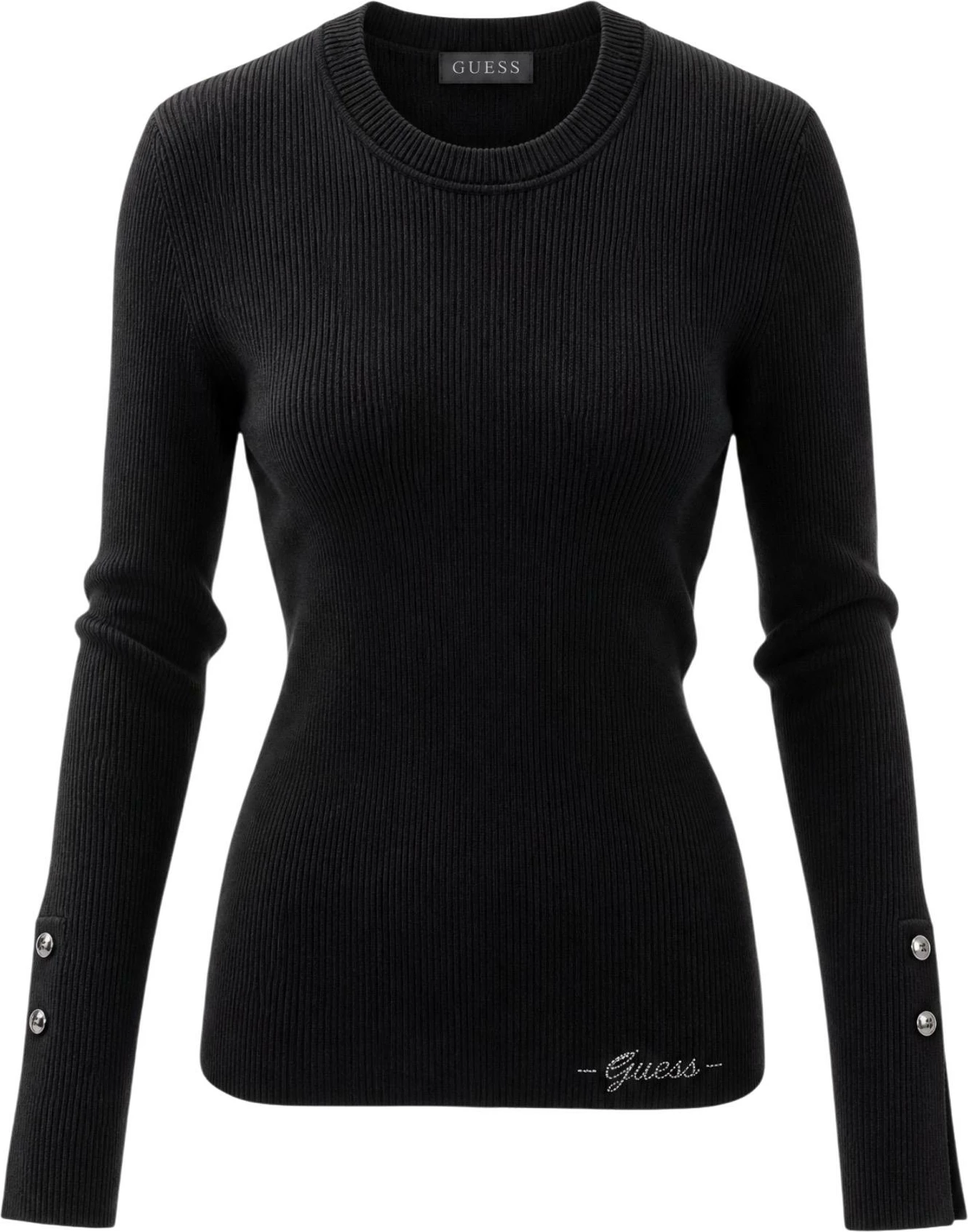 Xhemper për femra Guess Ellie W6YR09 Z0948, i zi [Madhësia: XS]