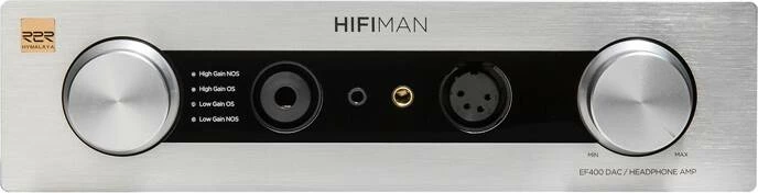 Amplifikator kufjesh HiFiMAN EF400 Amp, DAC Hymalaya R2R, 4.4W, i zi/argjendtë