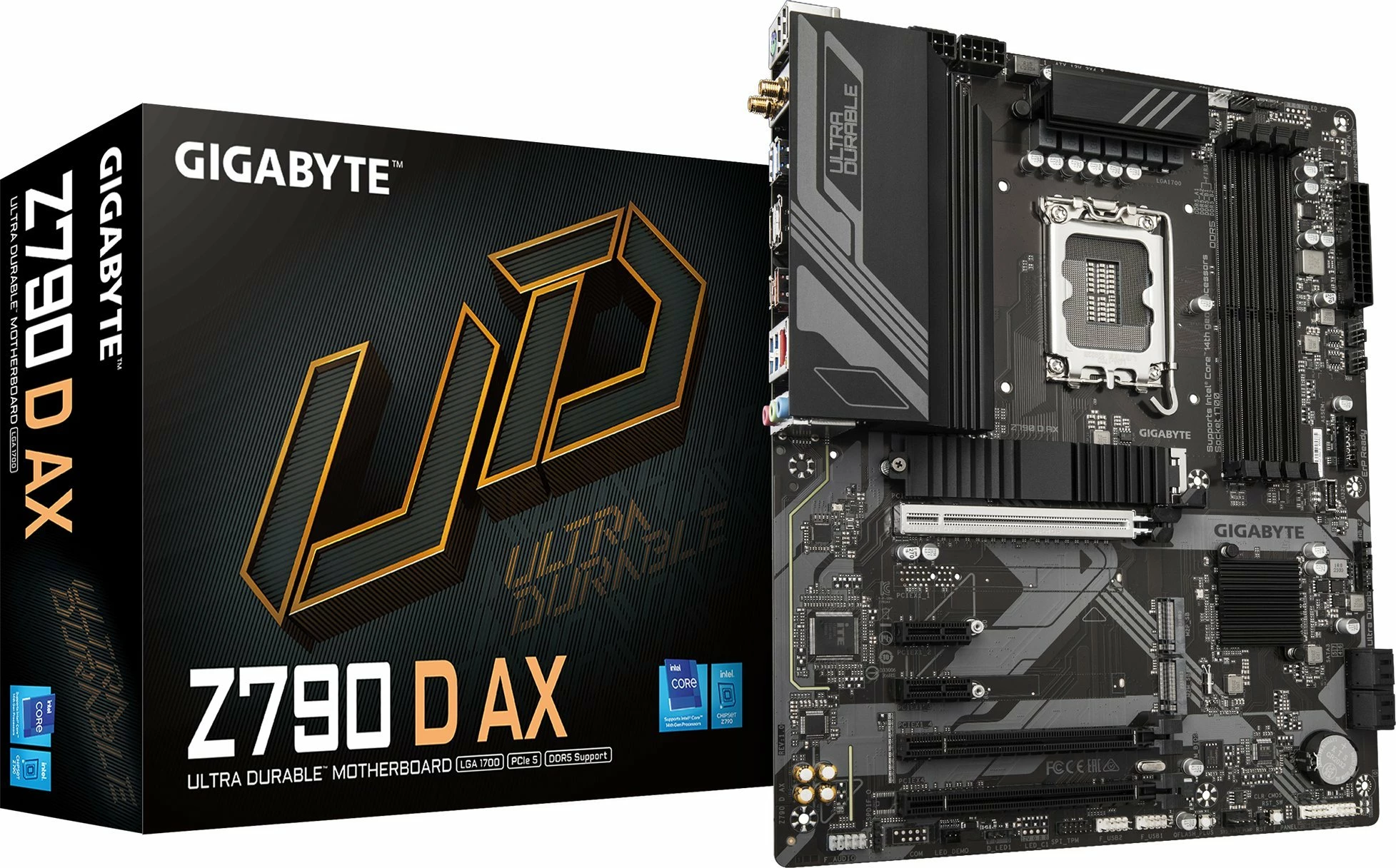 Pllakë amë Gigabyte Z790 D AX ATX DDR5 Wi‑Fi 6E