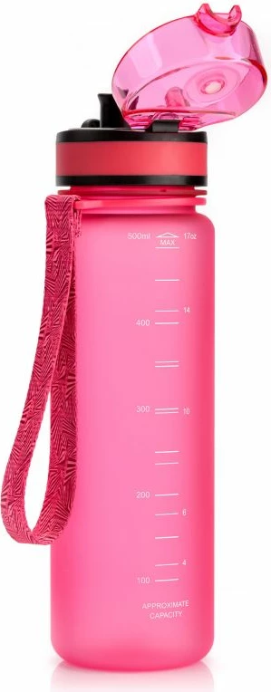 Shishe uji Meteor, 500 ml, rozë