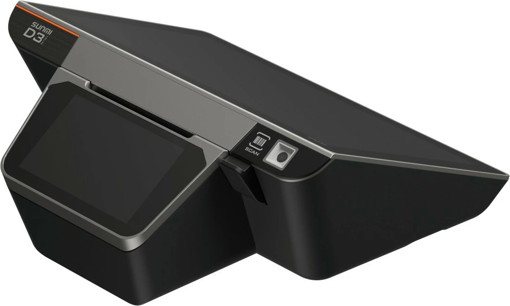 Terminal POS Sunmi D3 Mini GMS, 3/32GB, Android 13, printer 80mm, skaner, i zi