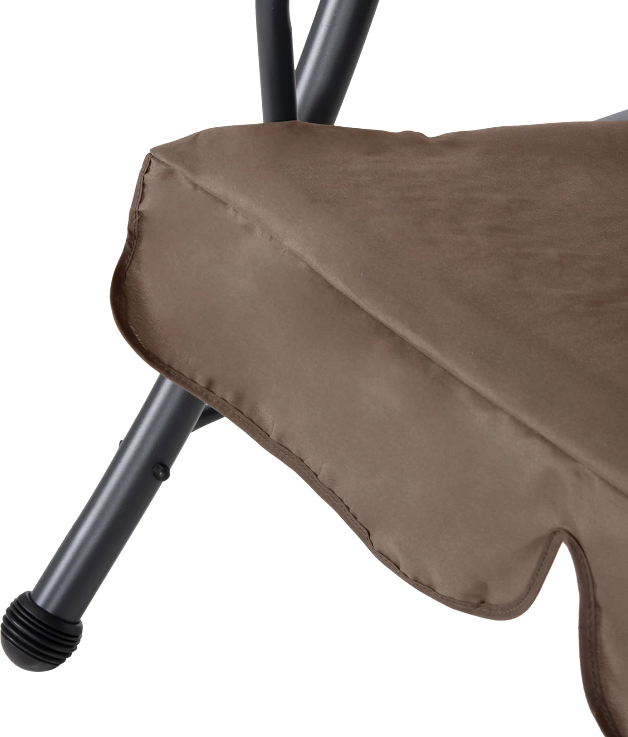 Shilte për verandë, 3-vendëshe, LIKID, FH5980.02, kornizë metalike, ngjyrë gri, pëlhurë ngjyrë kafe e çelur, 200x120x164H cm