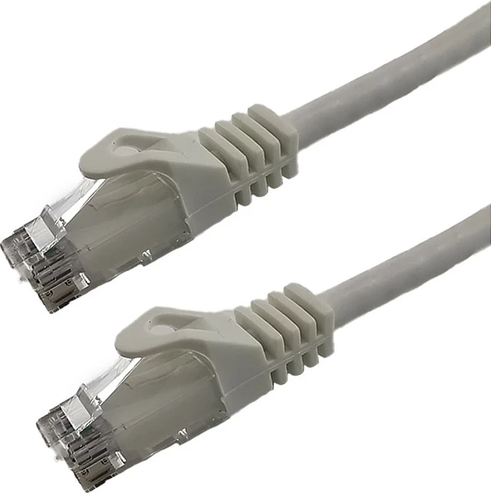 Kabllo rrjeti Grafenthal Cat6a S/FTP, 10m, RJ45, bakër, e bardhë