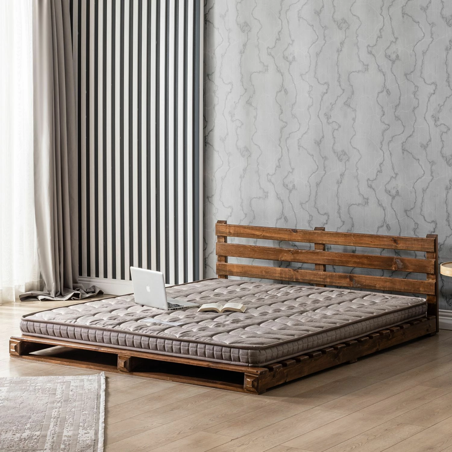 Dyshek Skye Decor, Exclusive Seri Persia, 140x200 cm, ngjyrë kafe e çelët