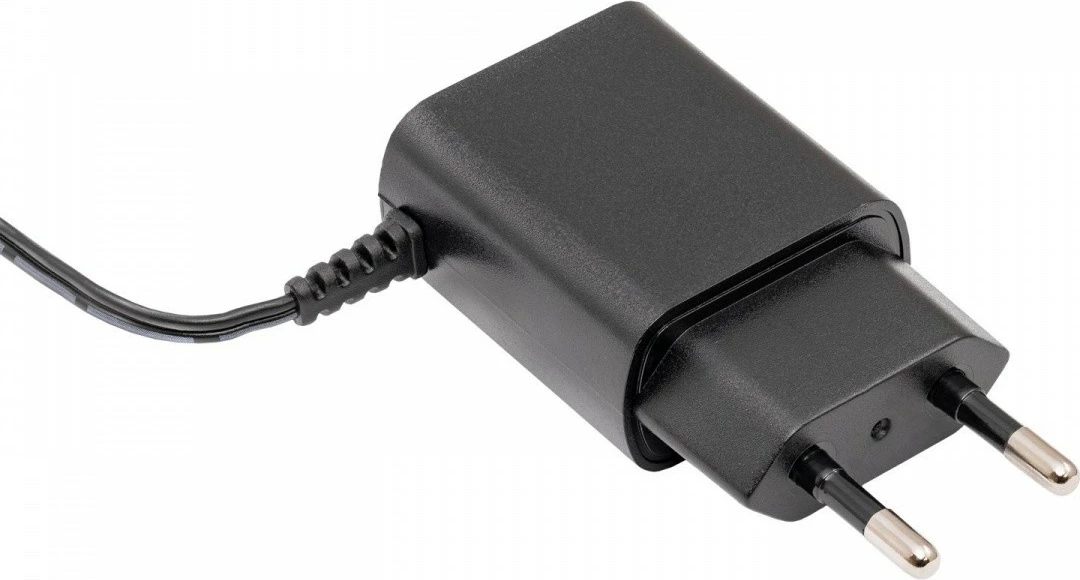 Adapter rryme AKYGA AK-PD-11 12V 400mA 4.8W, kabllo 1.5m, për Braun Silk-épil, i zi
