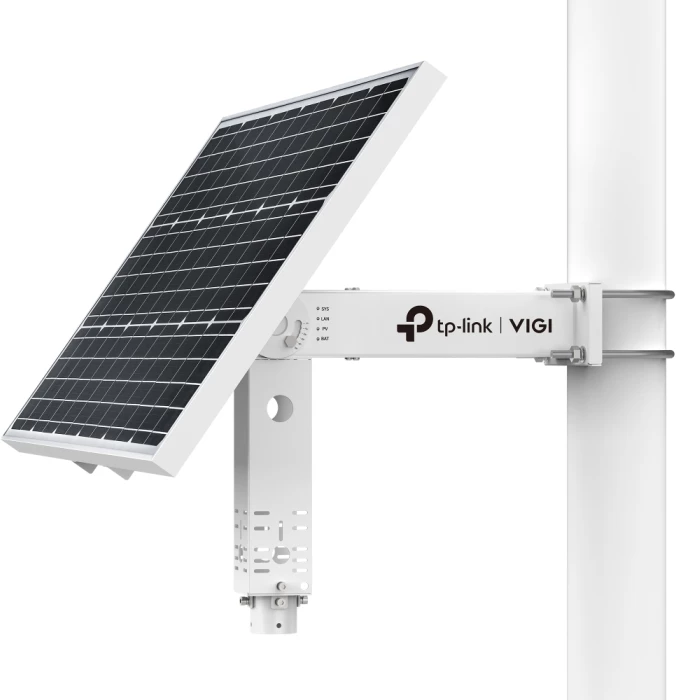 Sistem furnizimi solar inteligjent TP-LINK VIGI SP9030, panel 90W, bateri litiumi 31.2Ah/10.8V, IP66