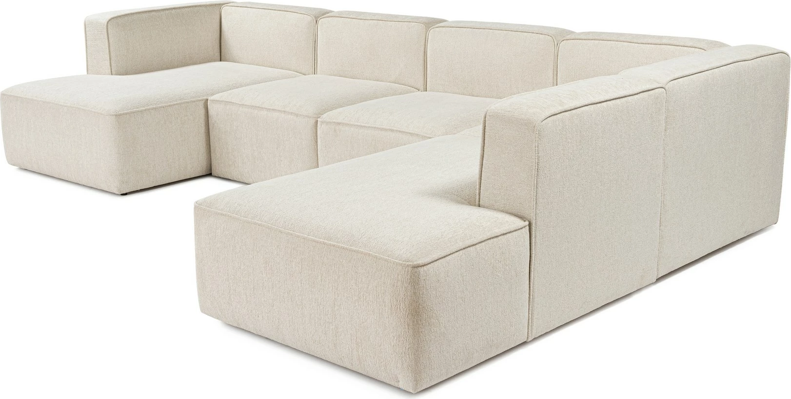 Këndore Atelier del Sofa More M (M5-M1-M1-M2-M3), krem