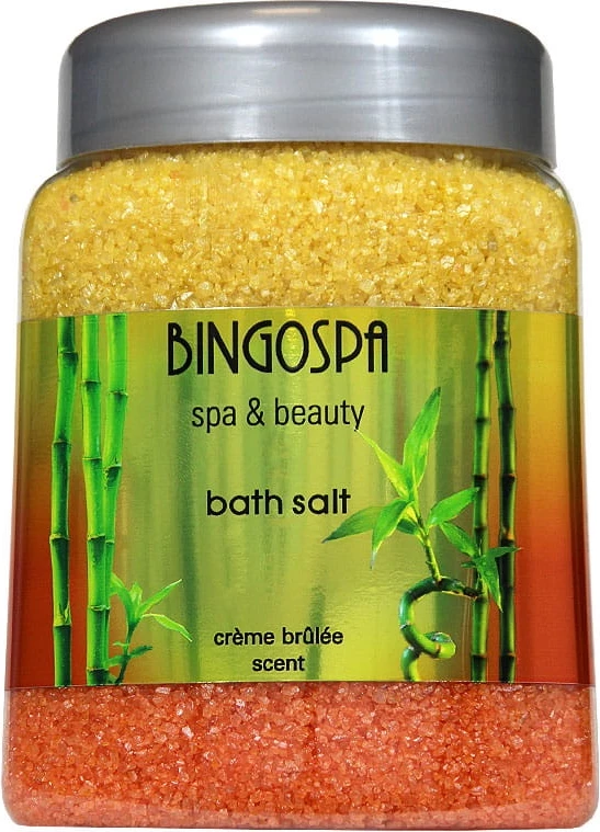 Kripë banje për femra BingoSpa Crème Brûlée 850g