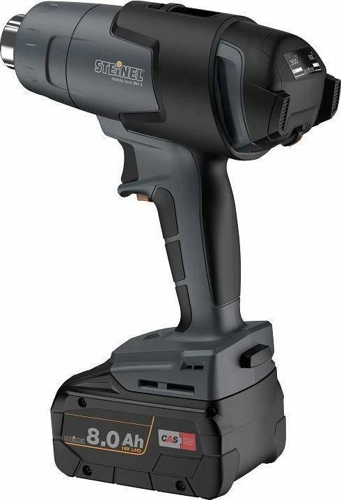 Opalarkë Steinel ST066611 300 W, 18V, 500°C, me 1 bateri, me valixhe, gri