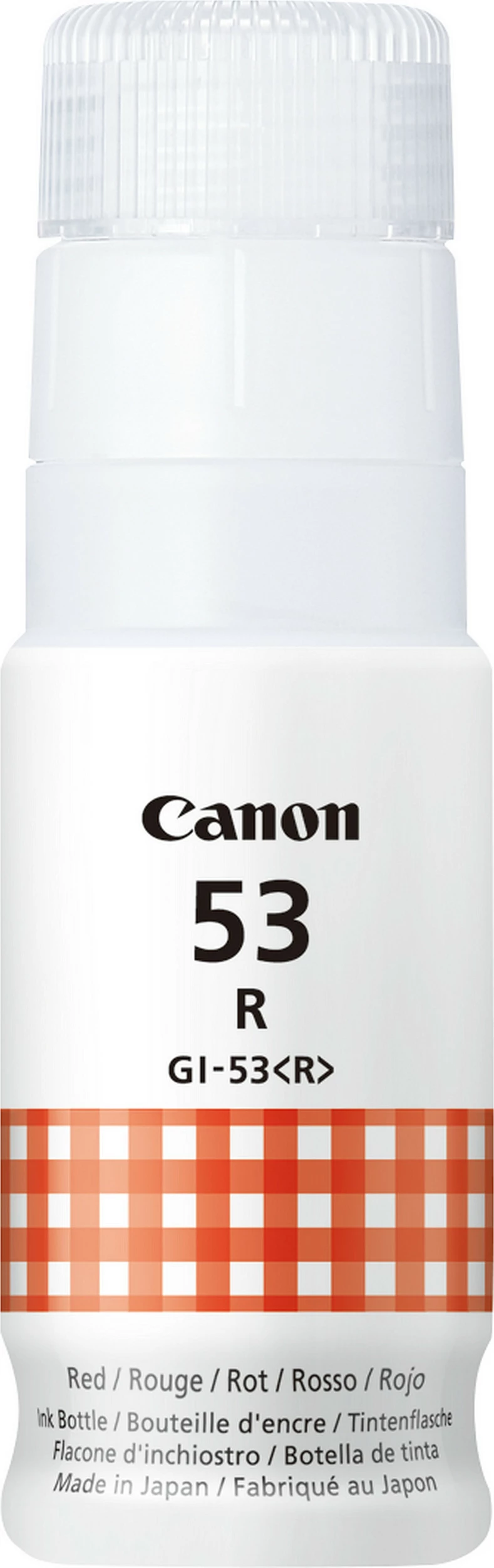 Bojë printeri Canon GI-53R, për PIXMA G650/G550, 60 ml, e kuqe