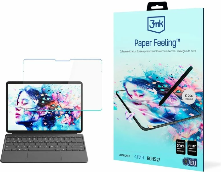 Folie mbrojtëse matte Paper Feeling 3mk për Microsoft Surface Pro Copilot+ 12, set prej 2 copë
