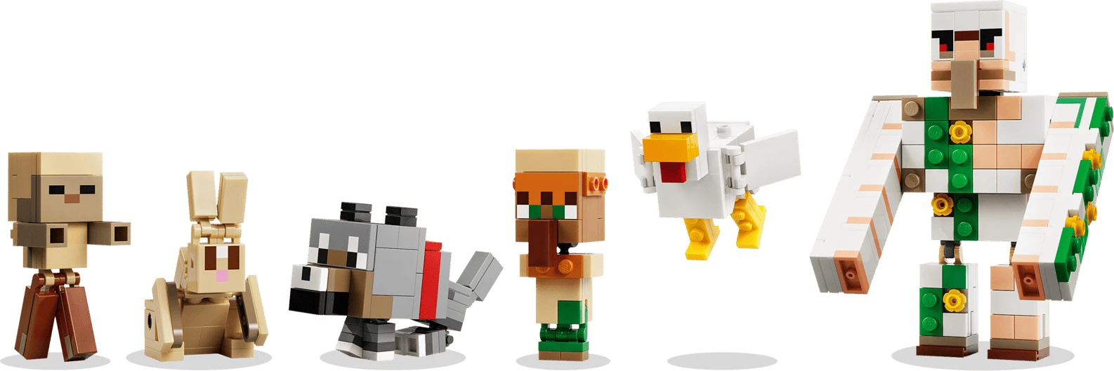 Set ndërtimi LEGO Minecraft Chicken Jockey Desert Attack 21592, 428 copë