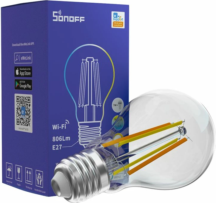 Ndriçimi inteligjent LED Sonoff B02-F-A60