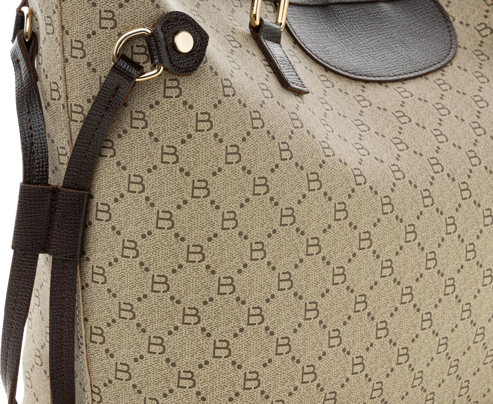 Tote bag Lucky Bees, krem, kafe, 355 v2
