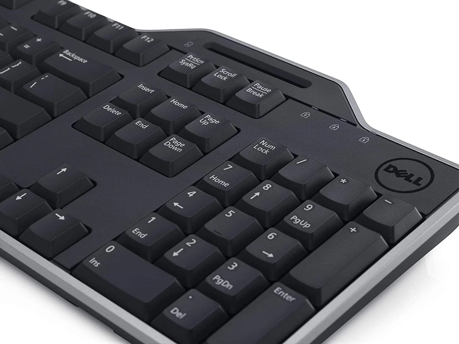 Tastierë Dell KB813 me Lexues Kartash, USB, e zezë