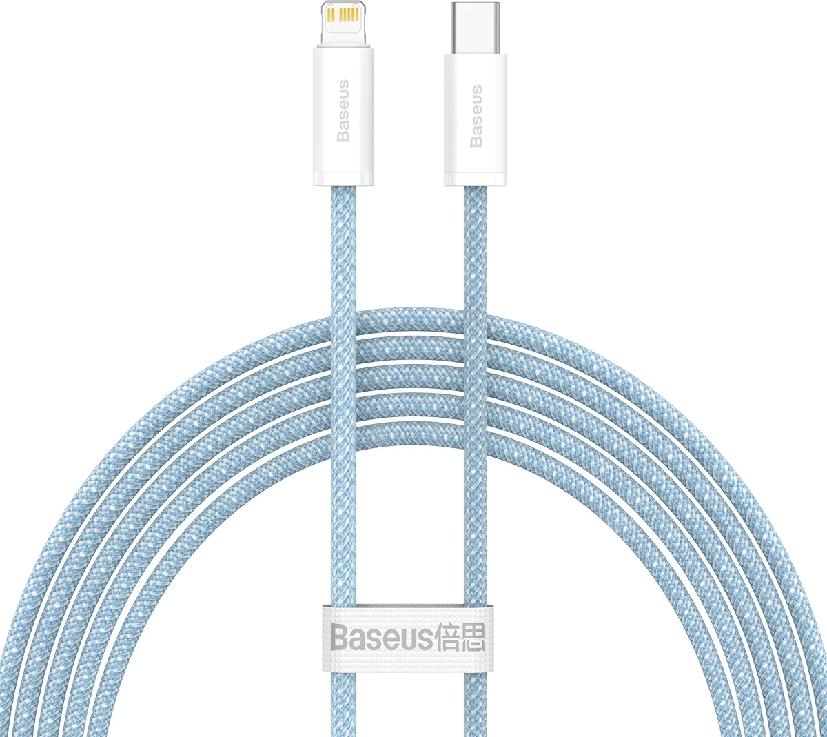 Kabllo USB-C në Lightning Baseus Dynamic Series CALD000103, 2m, 20W, kaltër