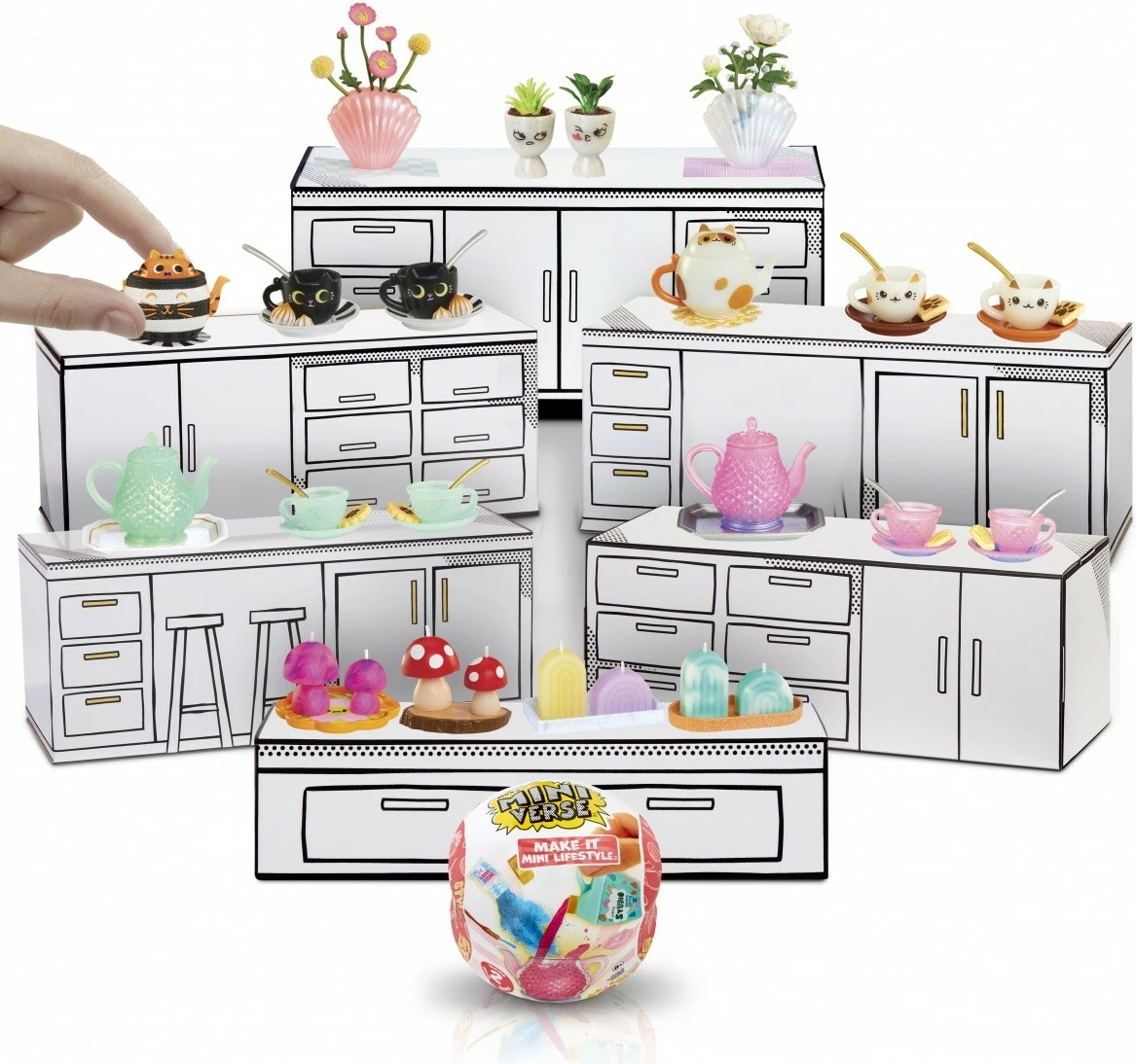 Figurinë miniaturë MGA Miniverse Mini Lifestyle S2, 1 copë