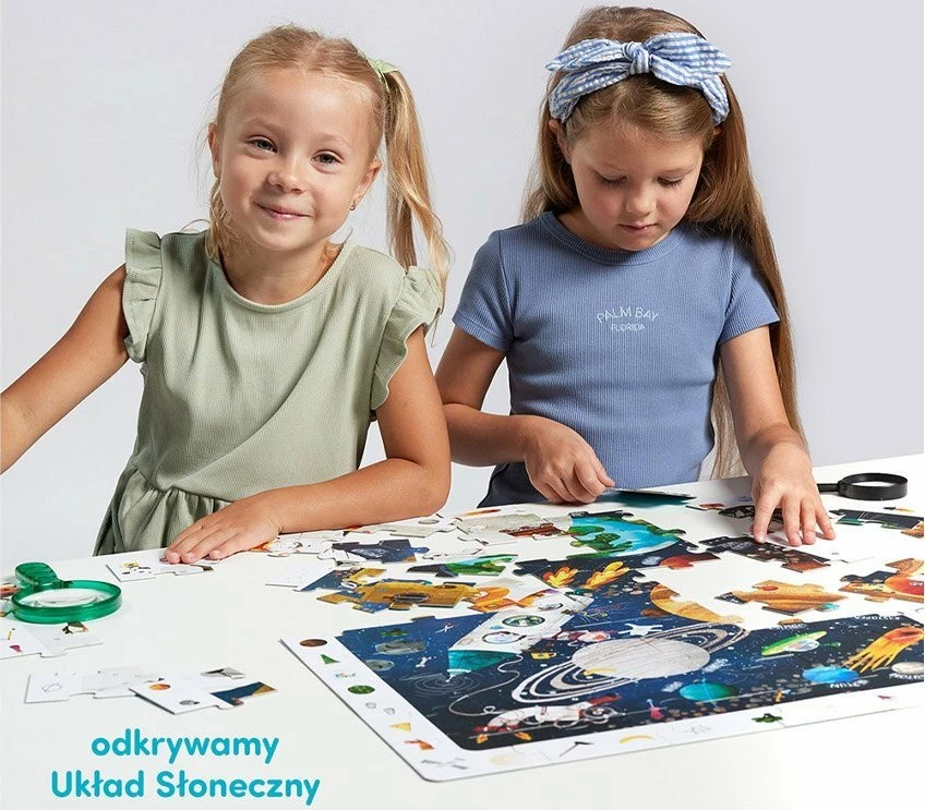 Puzzle vëzhgimi Czuczu Space, 60 pjesë, karton, 4+ vjeç