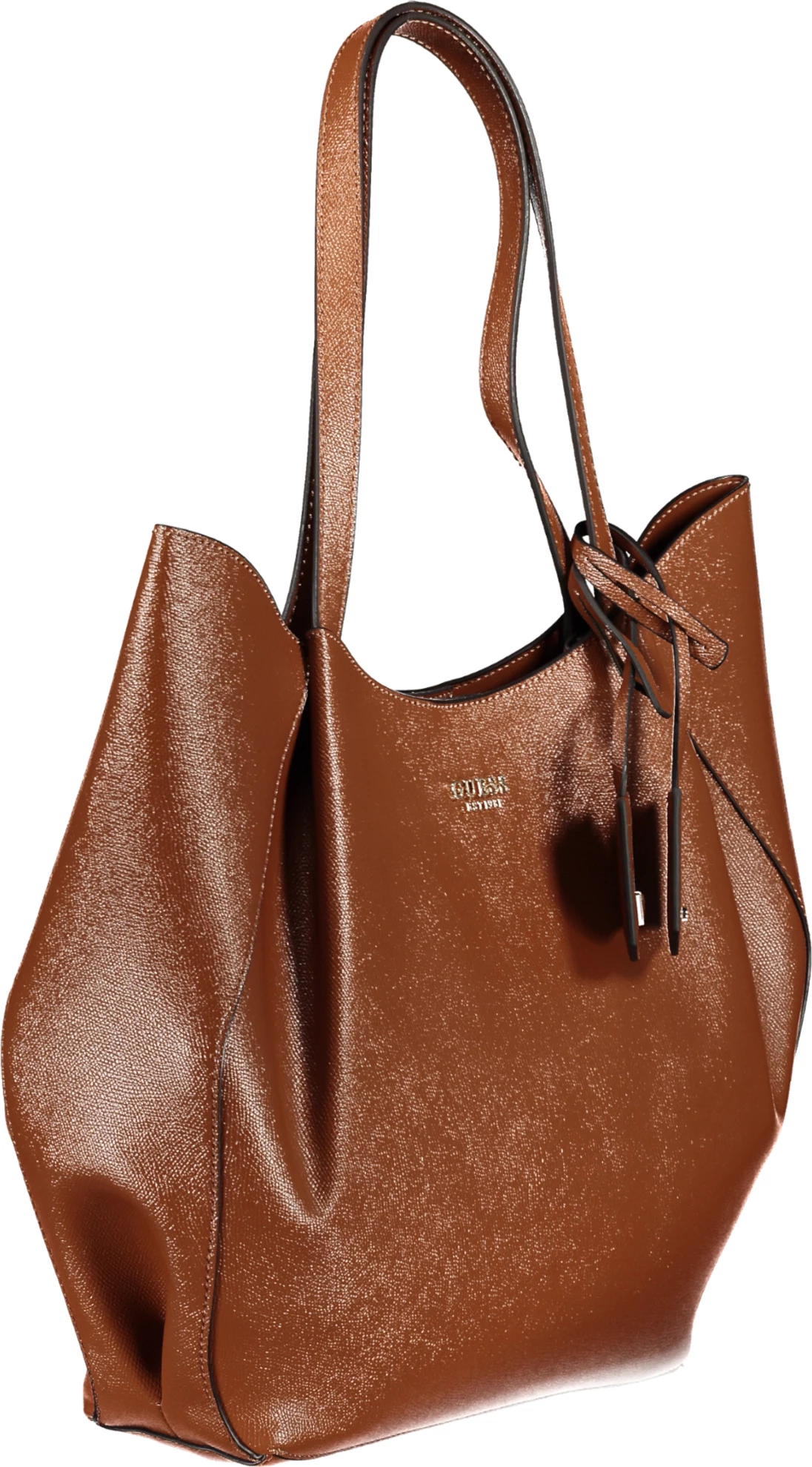 Çantë për femra GUESS JEANS Amorette, kafe