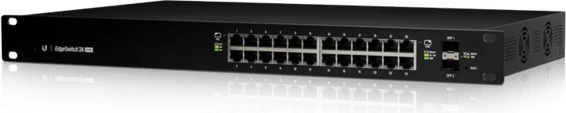 Switch Ubiquiti EdgeSwitch 24 250W, Managed, L2/L3, Gigabit Ethernet, PoE, Rack mounting, 1U