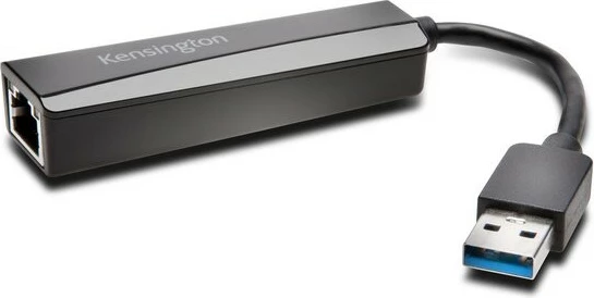 Adapter USB në Ethernet Kensington UA0000E, 5Gbps, i zi