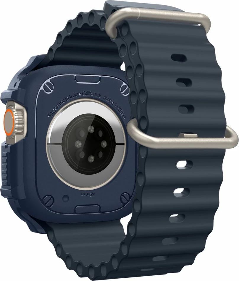 Mbështjellës Spigen Rugged Armor për Apple Watch Ultra 49mm, Navy Blue