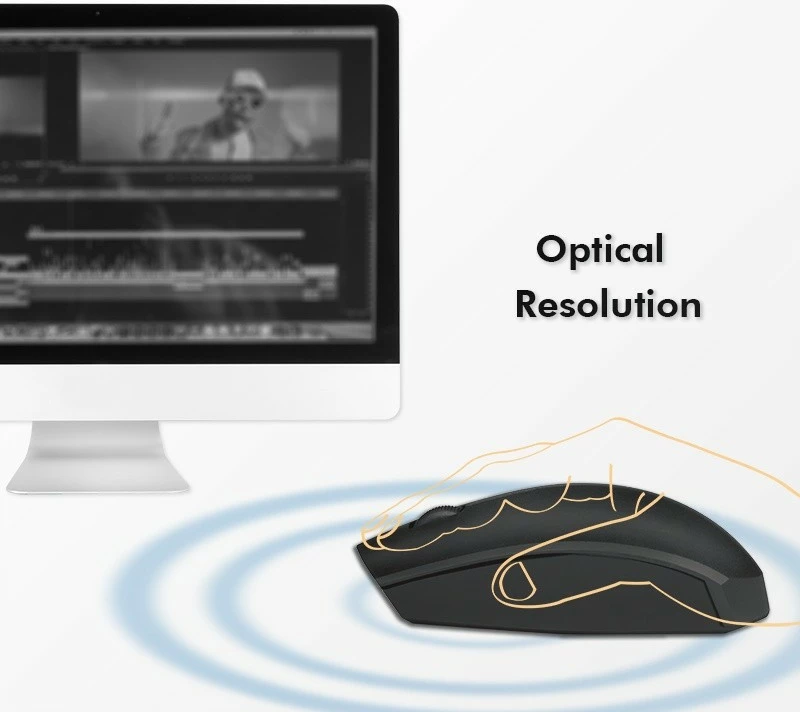 Maus ergonomik pa kabllo LogiLink ID0191 1200 DPI 2.4GHz/Bluetooth 4.2, e zezë