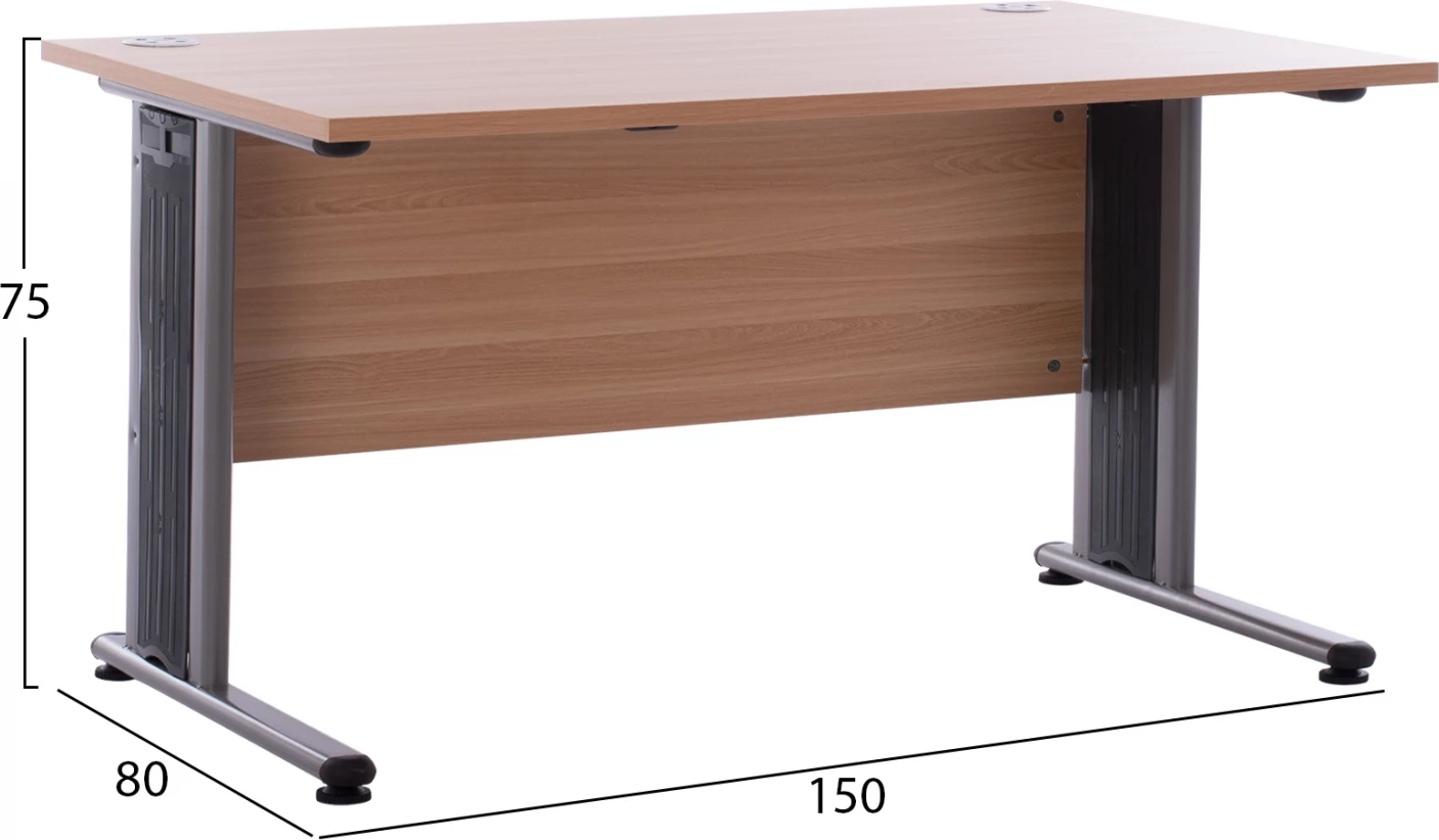 Zyrë profesionale FH2045.01 ngjyrë lisi 150x80x75