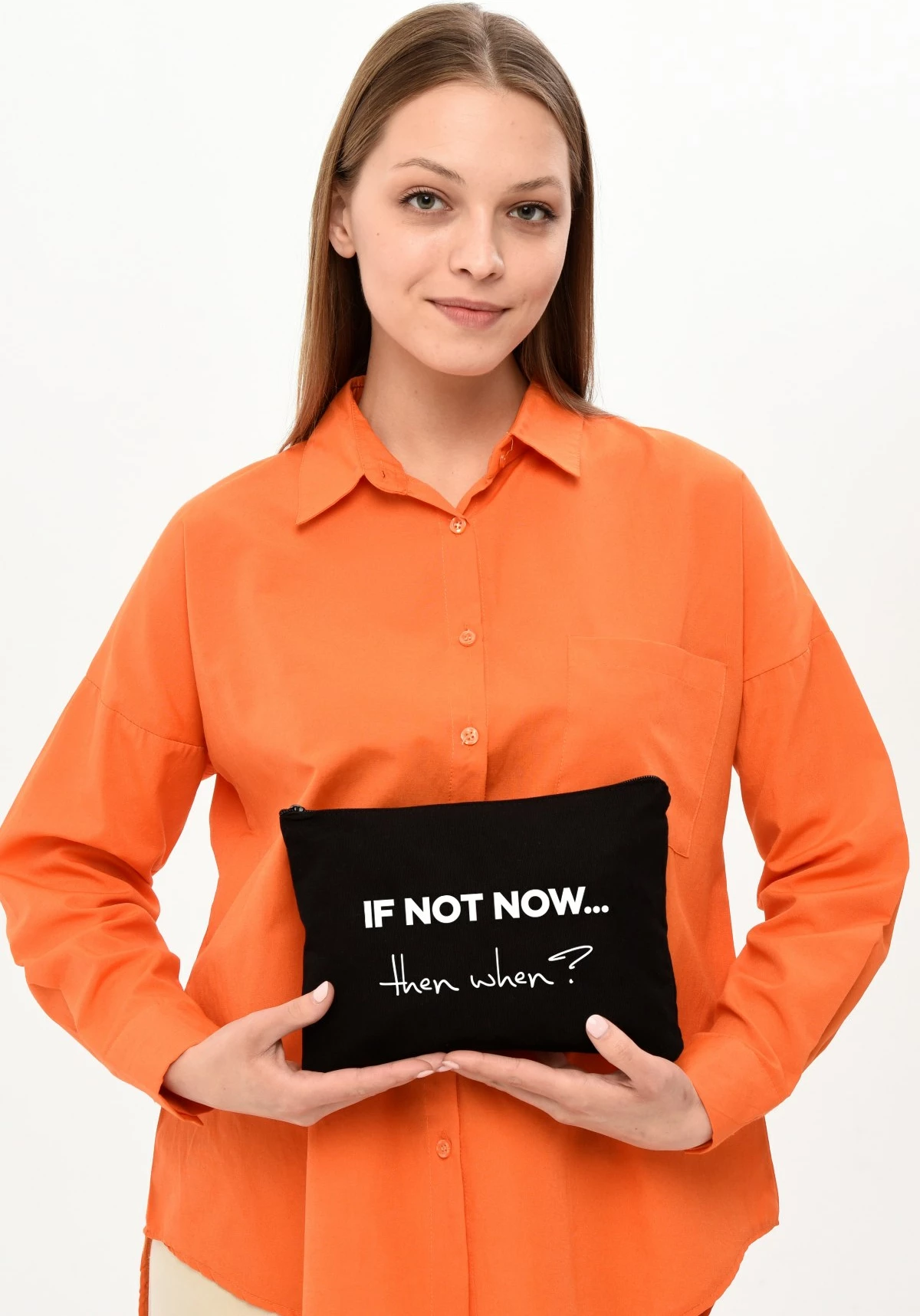 Qese për make-up Zoozie Bags, 1815, e zezë, 25x18cm