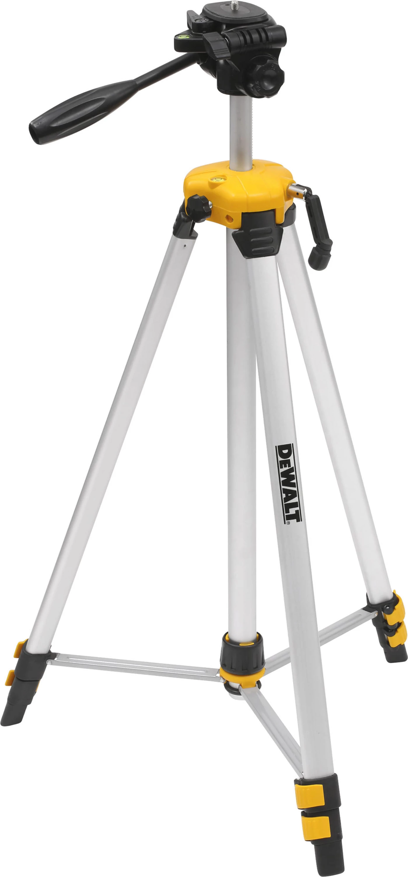 Stativ për laser DeWalt DE0881T, 0.75–1.84 m, filetë 1/4\"-20, i verdhë/zi