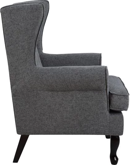 Karrige Brandon FH3073.10, pëlhurë gri, 83x83x104 cm