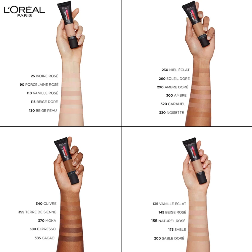 Loreal Paris - Infallible Matte Cover 155 Natural Rose