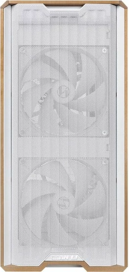 Kasë Lian Li LANCOOL 217 LAN217W midi tower ATX/e-ATX me xham të kalitur dhe panel mesh, e bardhë