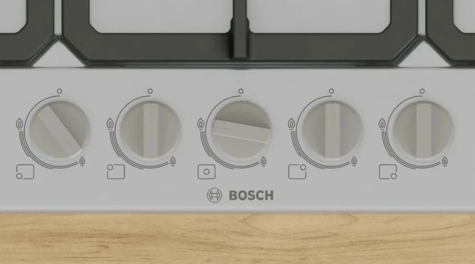 Pllakë gazi Bosch PGQ7B5K90, 5 zona, gri