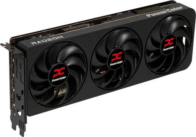 Kartelë grafike PowerColor Radeon RX 9070, 16 GB, GDDR6, PCI Express x16 5.0, e zezë